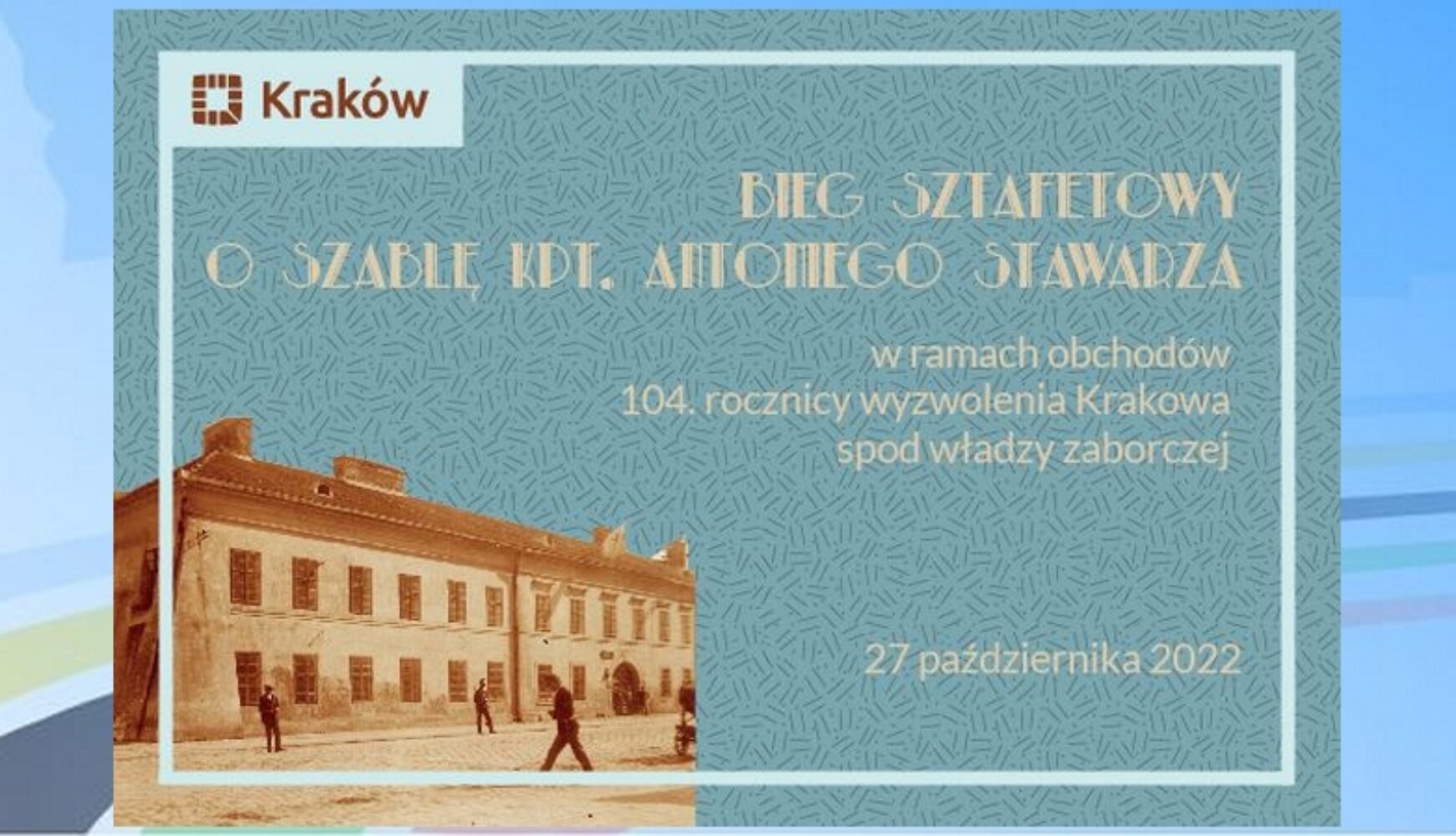 Bieg o Szablę Kapitana Antoniego Stawarza w 104 rocznicę wyzwolenia Krakowa